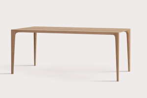 Design dining table from massive wood. Luxury furniture. Produced by czech family company SITUS.